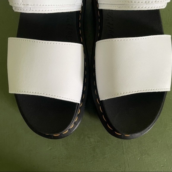 NWT Dr Martens VOSS QUAD in White Hydro Leather - Picture 5 of 10